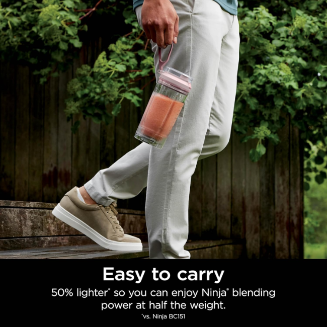 Ninja Blast Max Portable Blender | Pink | BC251UKPK - Image 7