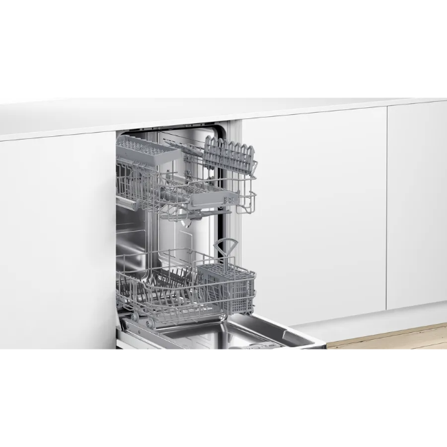 Bosch Series 2 Fully-Integrated Slimline Dishwasher - White | SPV2HKX42G - Image 2