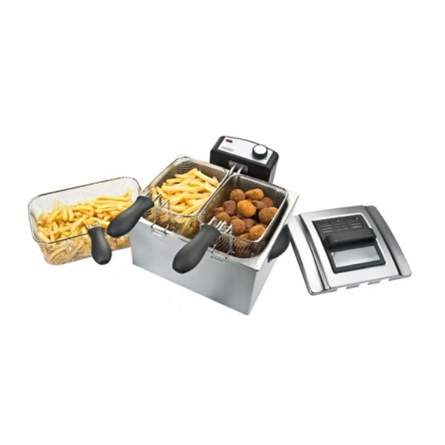 Bourgini Triple Deep Fat Fryer 5L | 147186 - Image 2