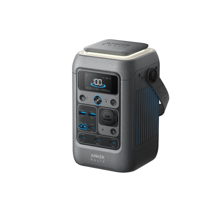 Anker Solix C300 DC Portable Power Station - Black and Grey | A1728011 - Image 4