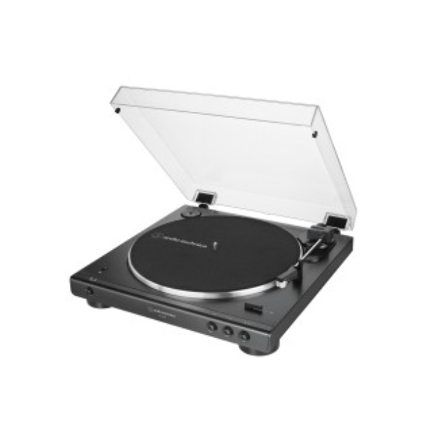 Audio Technica Fully Automatic Belt-Drive Turntable in Black | AT-LP60XBT Audio Technica Fully Automatic Belt-Drive Turntable in Black | AT-LP60XBT