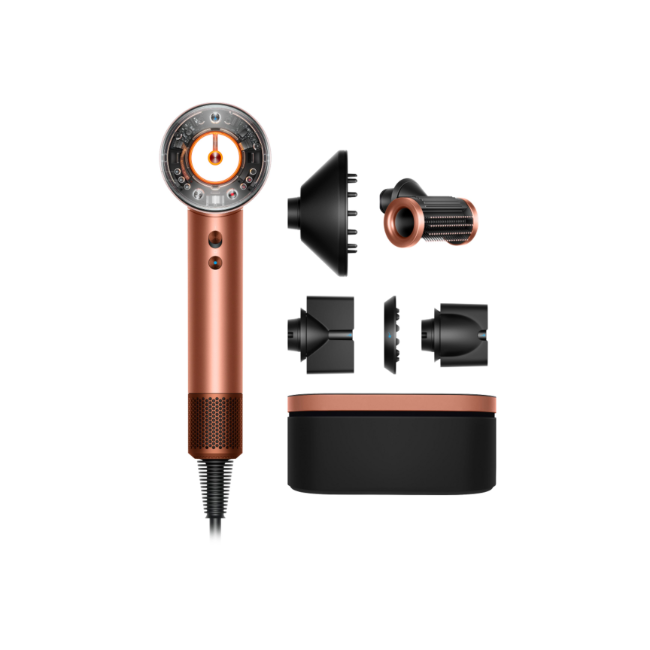 Dyson Supersonic Nural™ hair dryer (Straight + Wavy) - Amber silk | 143647-01