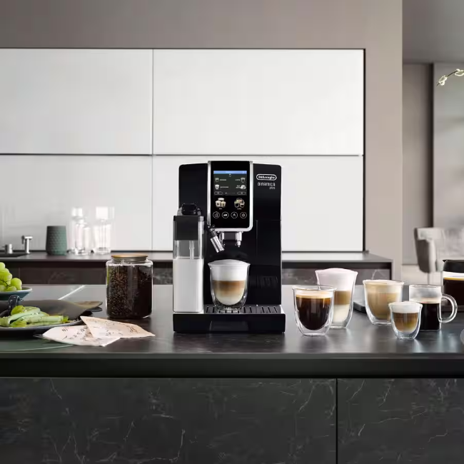 Delonghi Dinamica Plus Bean to Cup Coffee Machine - Black | ECAM382.70.B - Image 5