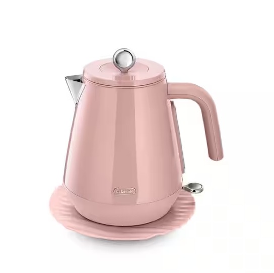 Delonghi Eclettica Kettle - Pink | KBY3001.PK Delonghi Eclettica Kettle - Pink | KBY3001.PK