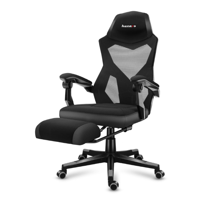 Huzaro Combat 3.0 Carbon Gaming Chair - Black | COMBAT3.0 - Image 2