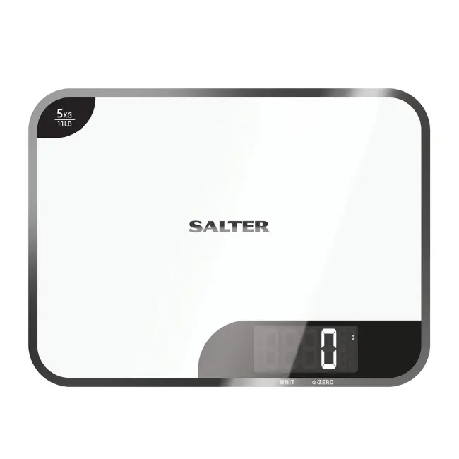 Salter Digital Kitchen Scales | White | 1064WHDR
