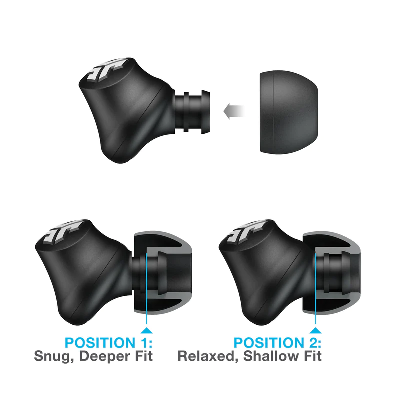 JLab JBuds Pro Signature Wired Earbuds - Black | IENEPRORBLK123 - Image 5