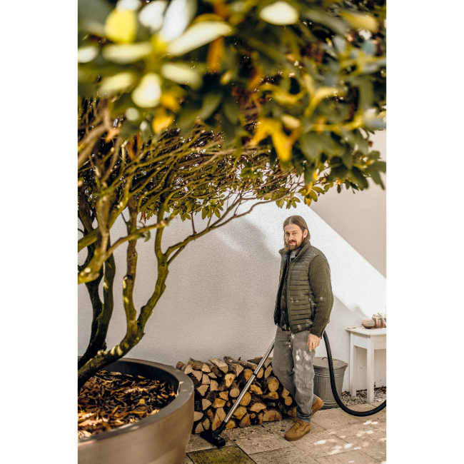 Karcher Wet & Dry Vac WD6 - Yellow, Black and Stainless Steel | 1.628-378.0 - Image 6