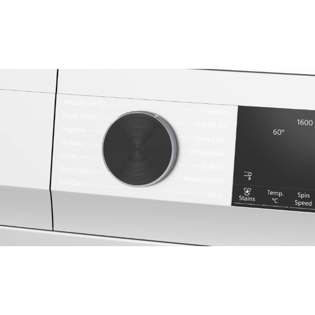 Siemens IQ500 Washing Machine 10kg 1600sp - White | WG56G2Z4GB - Image 3