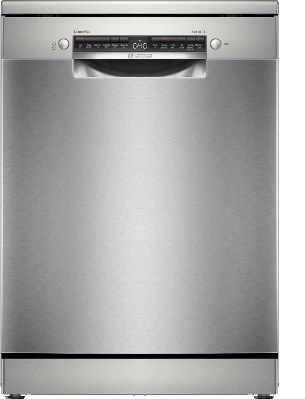 Bosch Series 4 Freestanding Dishwasher - Brushed steel | SMS4EMI06G Bosch Series 4 Freestanding Dishwasher - Brushed steel | SMS4EMI06G
