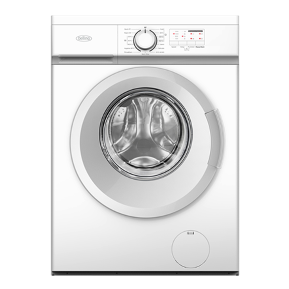 Belling 7KG Washing Machine 1200SPIN - White | BFW712 - Image 1