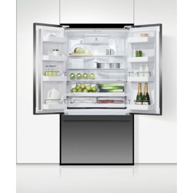 Fisher Paykel Fridge Freezer | French Door | 569L | Black Stainless Steel | RF540ADUB7 - Image 4