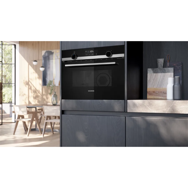 Siemens IQ500 Built-in Microwave Oven - Black | CM585AGS1B - Image 5
