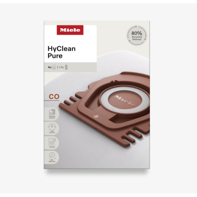 Miele HyClean Pure CO Vacuum Cleaner Bag | 12557080 - Image 1 Miele HyClean Pure CO Vacuum Cleaner Bag | 12557080 - Image 1