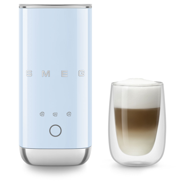 Smeg Mini Milk Frother | Pastel Blue | MFF02PBUK - Image 5