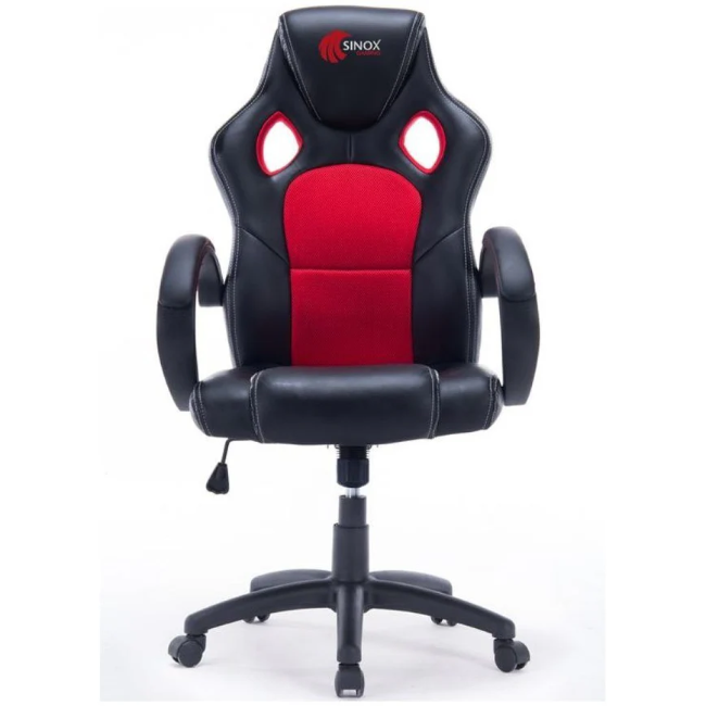 Sinox SXGC100 Gaming Chair - Black and Red | 029131 - Image 2