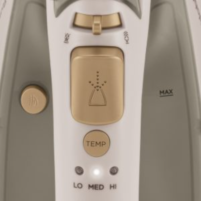 Russell Hobbs Fabric Luxe Steam Iron | Backed Stone | 28680 - Image 3