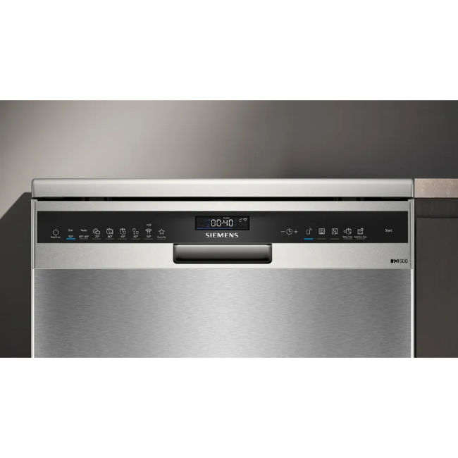 Siemens IQ500 Free-Standing Dishwasher - Stainless Steel | SN25EI13CE - Image 2