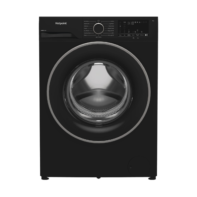 Hotpoint ColourCare Washing Machine 9kg 1400sp - Black | H91BANTISTAINIRE