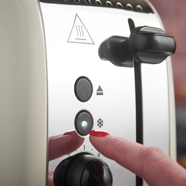 Russell Hobbs 2 Slice Toaster - Cream | 26551 - Image 2