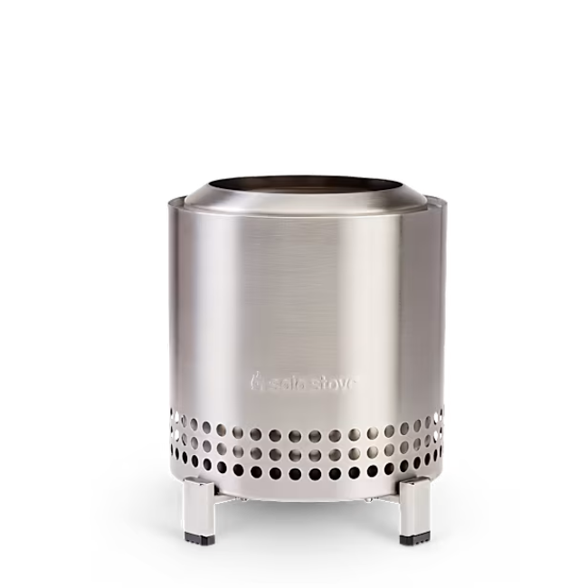 Solo Mesa Xl Table-Top Smokeless Fire Pit - Stainless Steel | MESAXL-STEEL