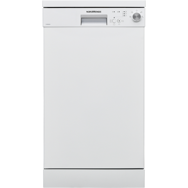 Nordmende 45cm Slimline Dishwasher 10 Place Setting White | DW49WH Nordmende 45cm Slimline Dishwasher 10 Place Setting White | DW49WH