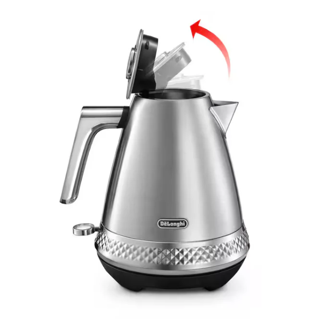 Delonghi Diadema 1.7l Kettle | Stainless Steel | KBV3001.M - Image 7