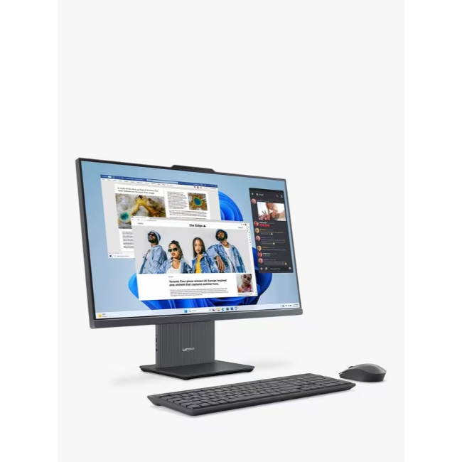 Lenovo Aio Desktop 27" R5 16gb/512gb - Luna Grey | F0HQ0044UK - Image 4