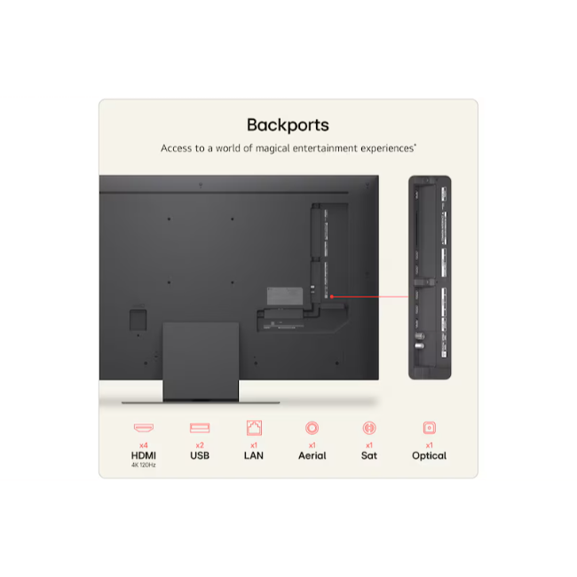 LG 75 inch Mini RGB evo AI MRGB88 4K Smart TV - Black | 75MRGB88B6B.AEI - Image 12