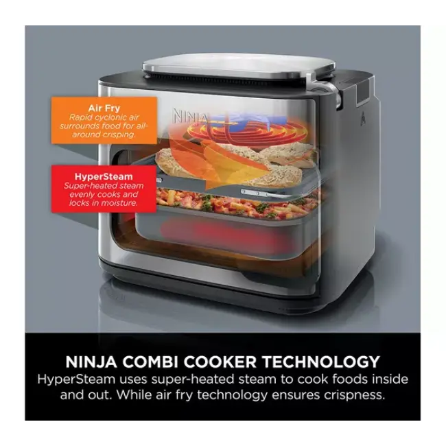 Ninja Combi 12-in-1 Multi-Cooker, Oven & Air Fryer | Grey | SFP700UK - Image 8