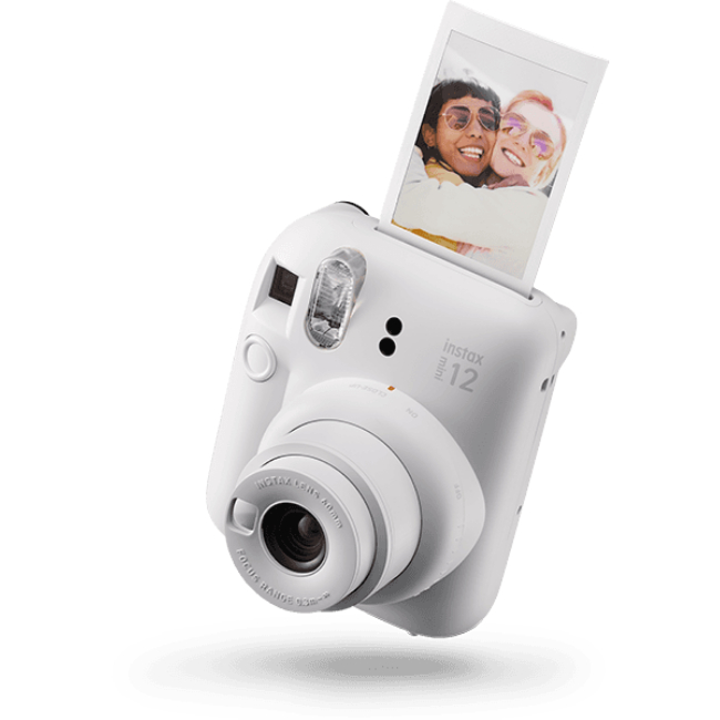 Fuji Instax Mini 12 Instant Camera - Clay White Fuji Instax Mini 12 Instant Camera - Clay White