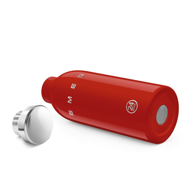 Smeg Insulated Stainless Steel Bottle | 500ml | Red | WBF01RD - Image 3