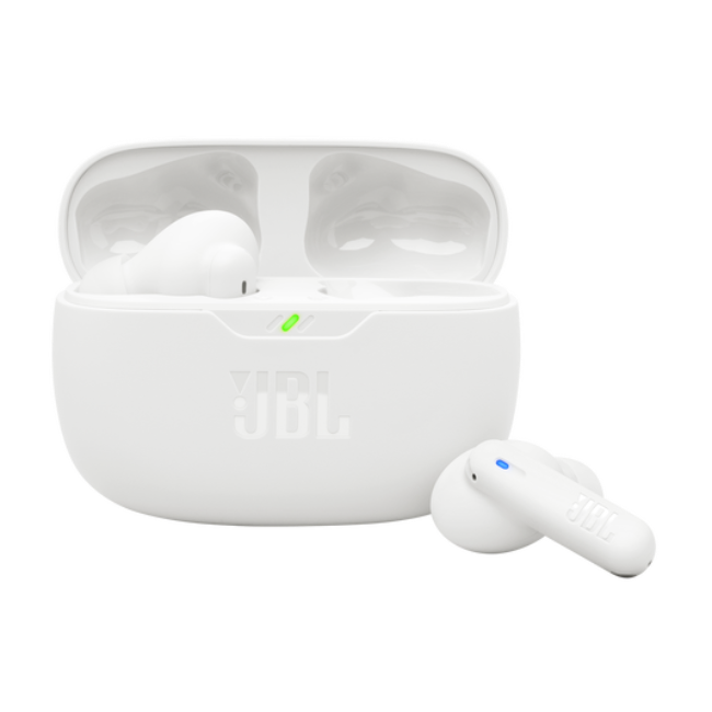 JBL Wave Beam 2 True Wireless Noise Cancelling Earbuds - White | JBLWBEAM2WHT