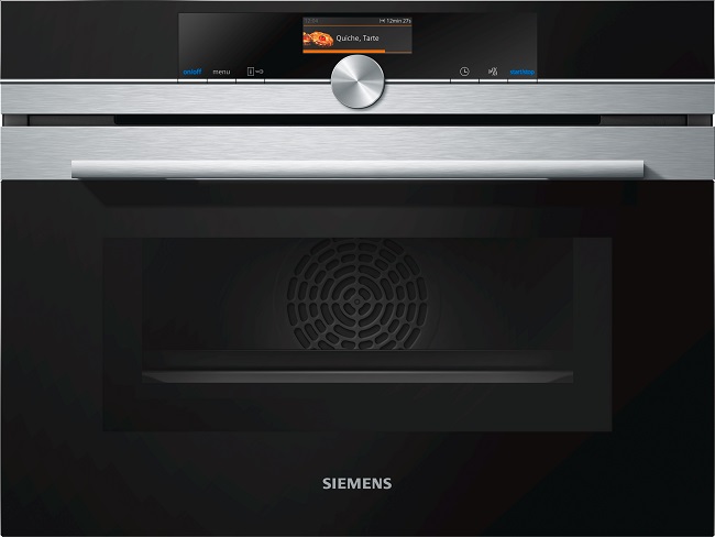 Siemens iQ700 Compact Oven with Microwave CM656GBS6B