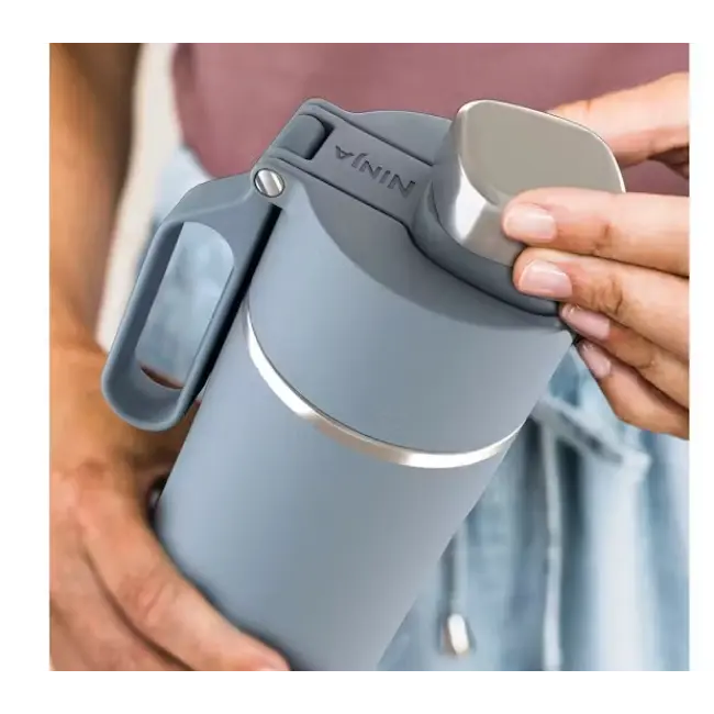 Ninja Thirsti 530ml Travel Bottle | Blue | DW1801EUUKBL - Image 2