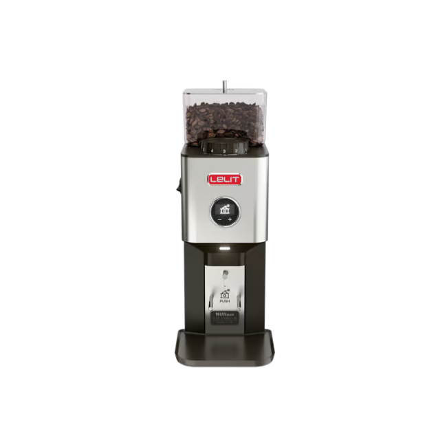 Lelit William Coffee Grinder - Brushed Stainless Steel | PCGWI02PSS4GX1