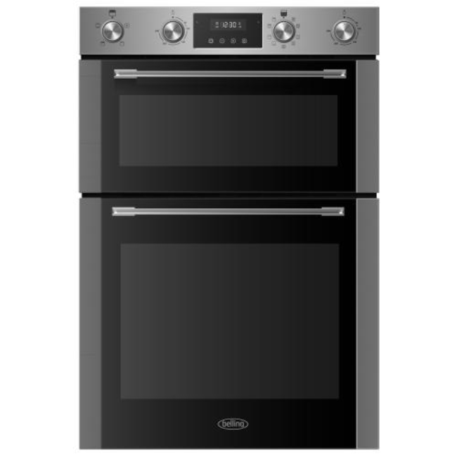 Belling Double Oven Multi Function | Steel | BI904MFSTA