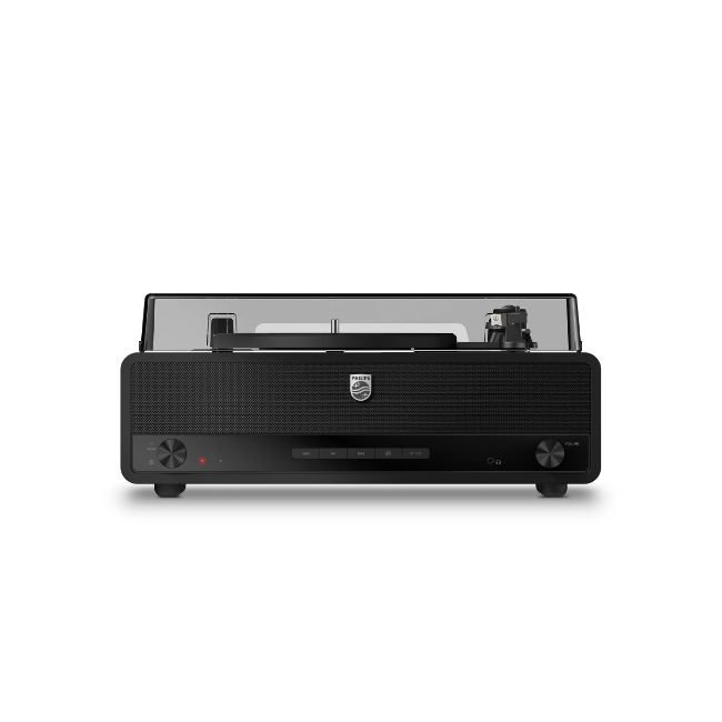 Philips Century 'The Stevie' Record Player/ Turntable - Black | TAV3000B-10 - Image 7