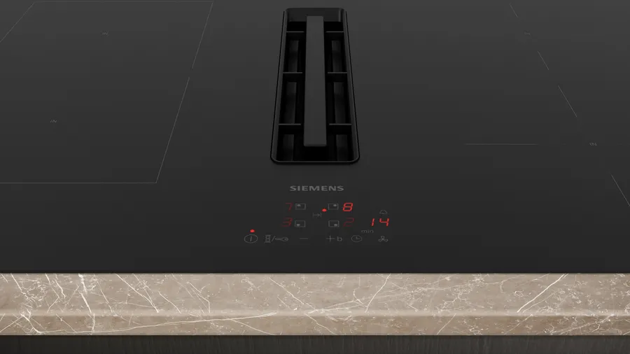 Siemens 80cm Vented Induction Hob - Black | ED811BS16E - Image 2