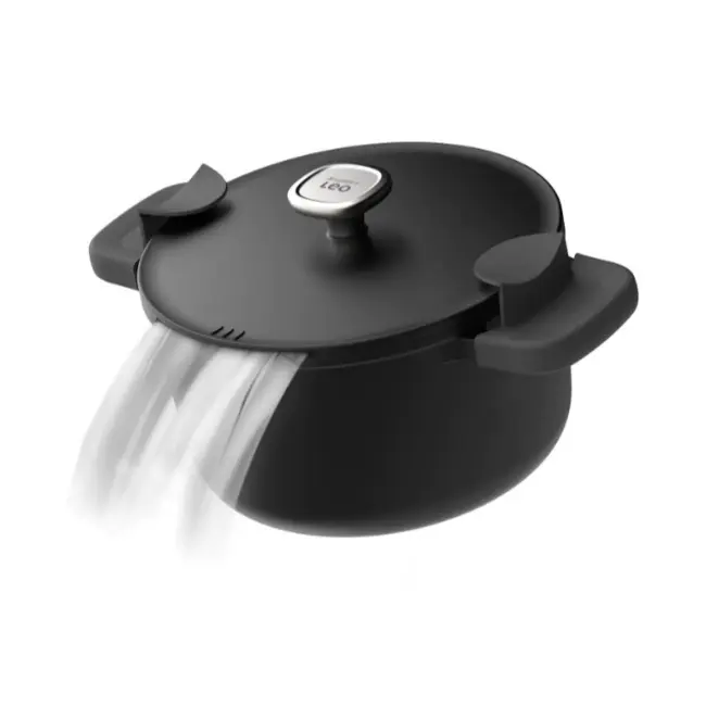 Berghoff Covered Stock Pot | 24cm | Non Stick | Phantom | 3950576 - Image 2