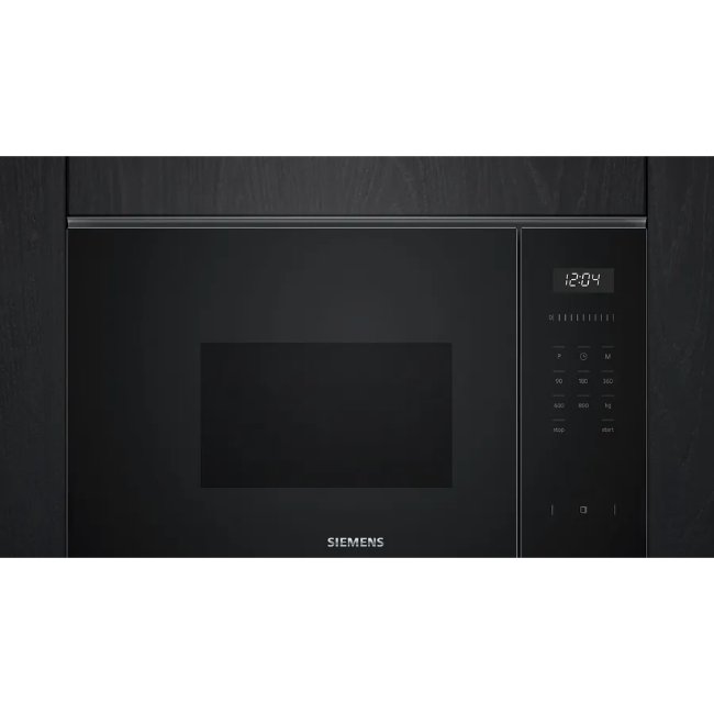 Siemens IQ500 Built-In Microwave - Black | BF525LMB1B - Image 2
