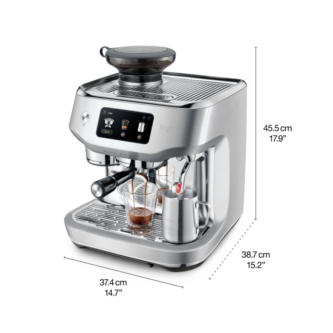 Sage the Oracle™ Dual Boiler Coffee Machine - Stainless Steel | SES995BSS4GUK1 - Image 8