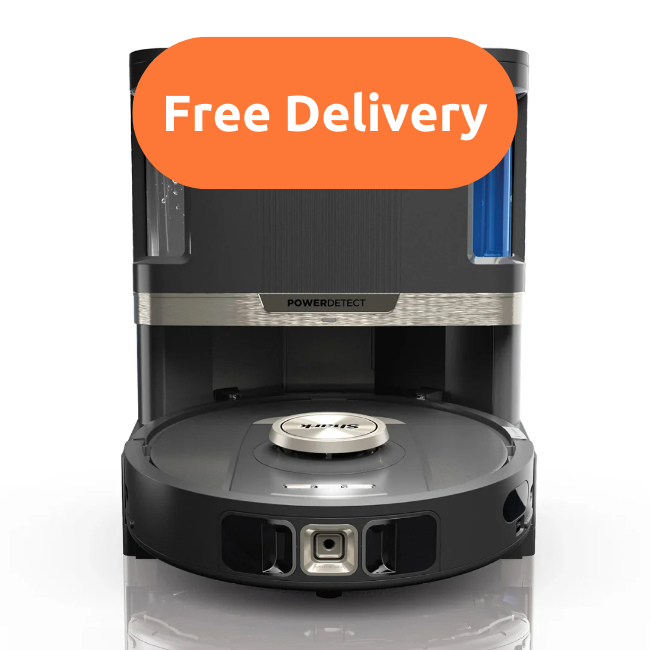 Shark PowerDetect NeverTouch 2 in 1 Pro Vac & Mop Robot Vacuum - Black | RV2800ZEUK Shark PowerDetect NeverTouch 2 in 1 Pro Vac & Mop Robot Vacuum - Black | RV2800ZEUK