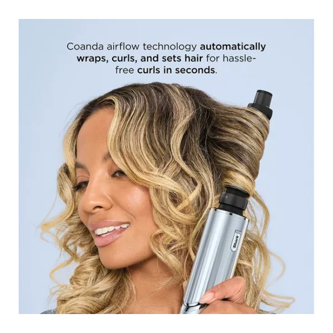 Shark FlexStyle Air Styler & Hair Dryer | Limited Edition | Glacial Blue | HD476WHUK - Image 3