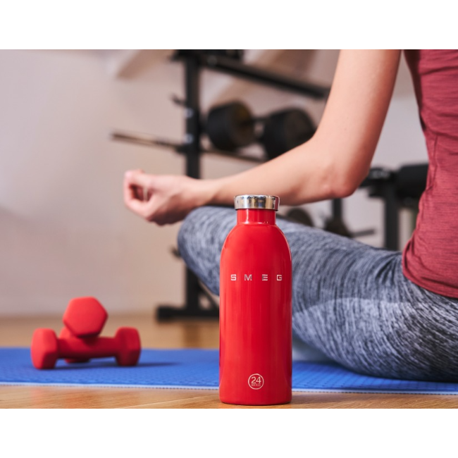 Smeg Insulated Stainless Steel Bottle | 500ml | Red | WBF01RD - Image 4