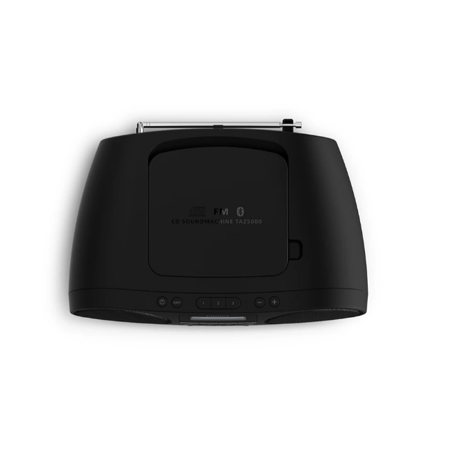 Philips CD Soundmachine | CD/FM Radio Player | Black | TAZ5000-10 - Image 4