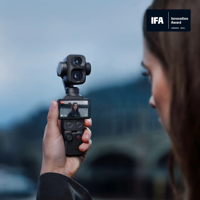 Dji Osmo Pocket 4P Pocket Gimbal Camera (Vlog Combo) - Black | CPOS.00000662.01 - Image 4