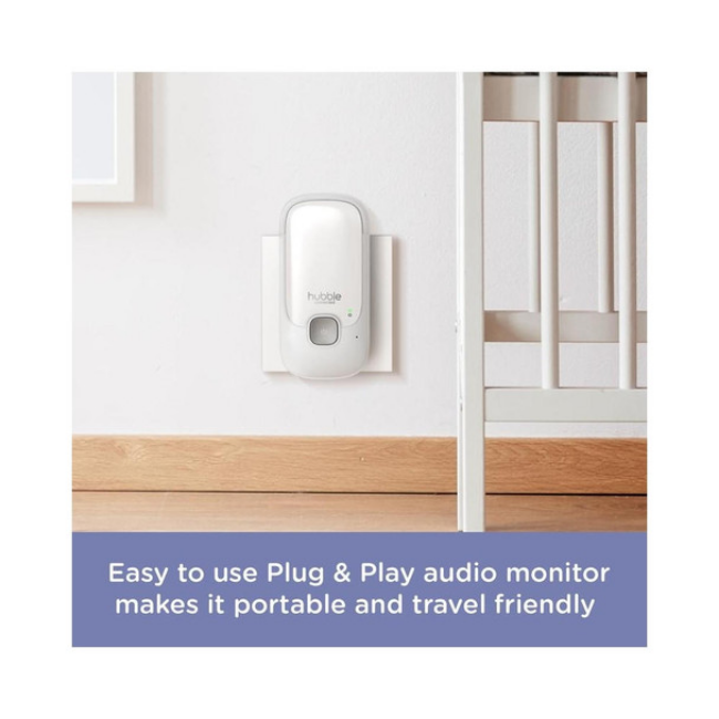 Hubble Smart Listen Audio Baby Monitor - White | HUBBLE-LISTEN | 5012786050099 - Image 6