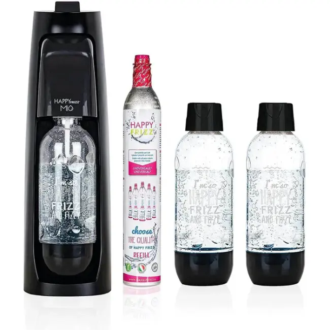 Happy Frizz Mio Soda Maker | Mega Pack | Black | MEGAPBLA - Image 2