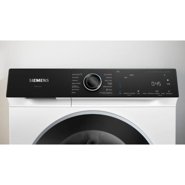 Siemens IQ500 Freestanding Washing Machine - White | WG46H2A9GB - Image 2